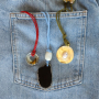 Inspiration time with leather cords 