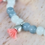 With our new collection of opal glass beads you can make unique jewellery in trendy colours