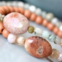 These marvelous beads are gorgeous to use in stylish jewellery
