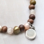 This jewellery is made with our new winter colours wooden beads for a new look!