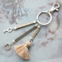 Look even better with your keys by mixing them with our fun tassels and mega trendy findings
