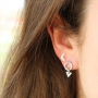Create your own trendy pair of earrings or just shop in our ready-made collection of trendy earrings!