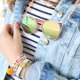 Did you order new sunglasses? Style and design it with a trendy sunglasses cord!