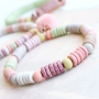 These bracelets in happy colours can be created with DQ Greek ceramic beads, how do you give your own twist to the design?