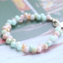 These sweet jewellery can made easily with our new colours glass beads