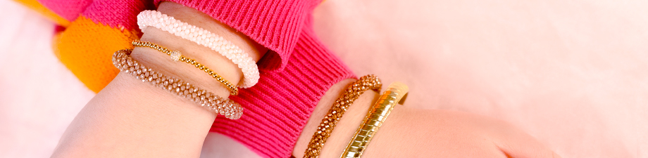 Top faceted bracelet