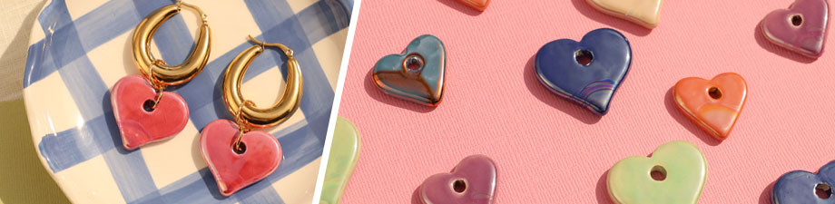 DQ greek ceramic beads