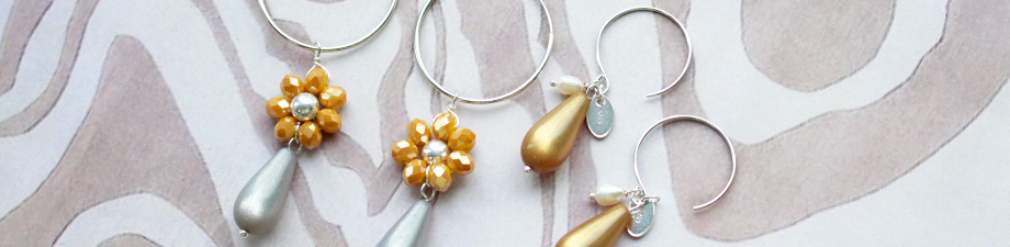 Polaris Elements drop shaped beads