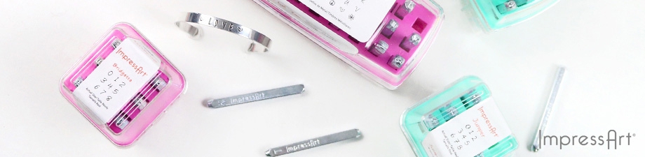 ImpressArt letter and number stamps