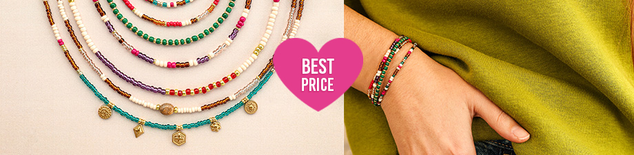 Glass seed beads 8/0 (3mm)