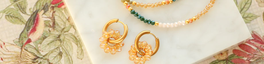 Top faceted beads 8x6mm disc