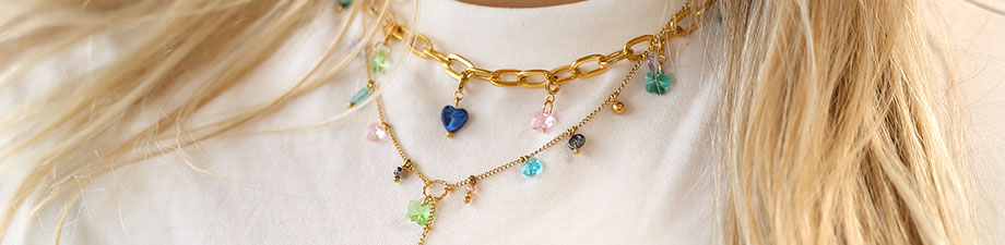 Just in! New zirconia glass charms