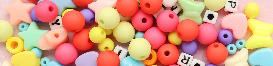 Just arrived! New summer collection of acrylic beads