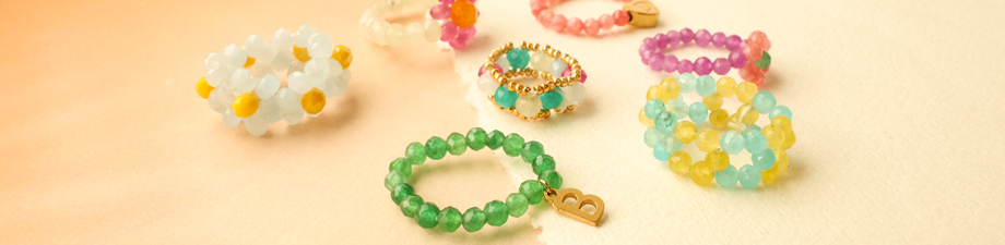 New stunning collection of natural stone beads