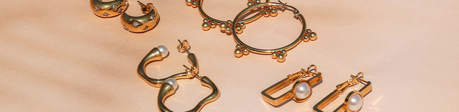 Just arrived! New stainless steel earrings