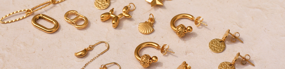 Just arrived! Stainless steel earrings and findings