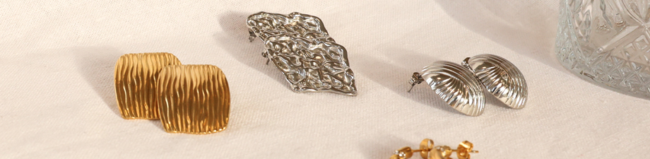 New arrivals stainless steel earrings & bracelets New arrivals stainless steel earrings & bracelets