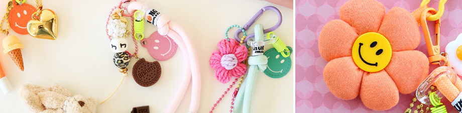 New collection of keychain elements New collection of keychain elements