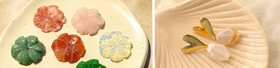 Colourful natural stone beads Colourful natural stone beads