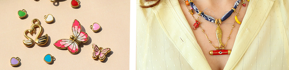 Beautiful collection of stainless steel charms Beautiful collection of stainless steel charms