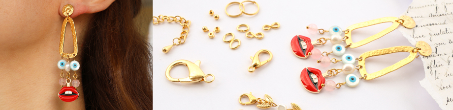 New collection of DQ metal findings and charms New collection of DQ metal findings and charms