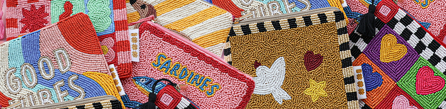 Discover the handcrafted BY31&reg; pouches from India