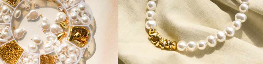Imperfect freshwater pearls