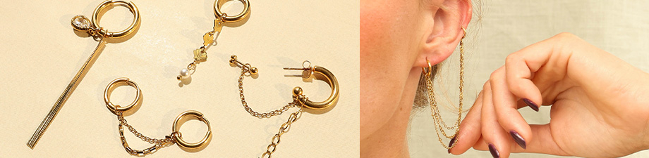 Exclusive BY31&reg; belcher chain charms 