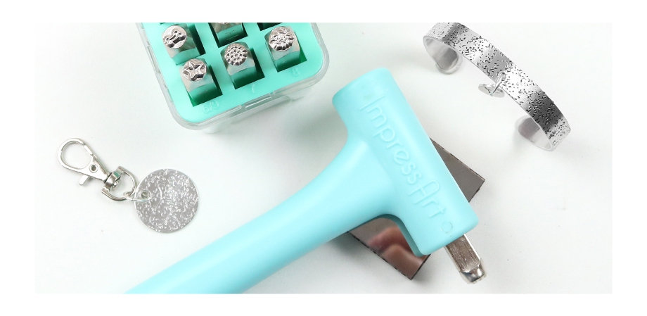 ImpressArt textuur stamps en hamer